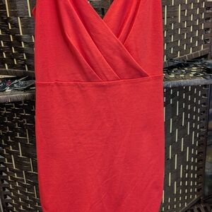 Lulu's Red Bodycon Dress with  N